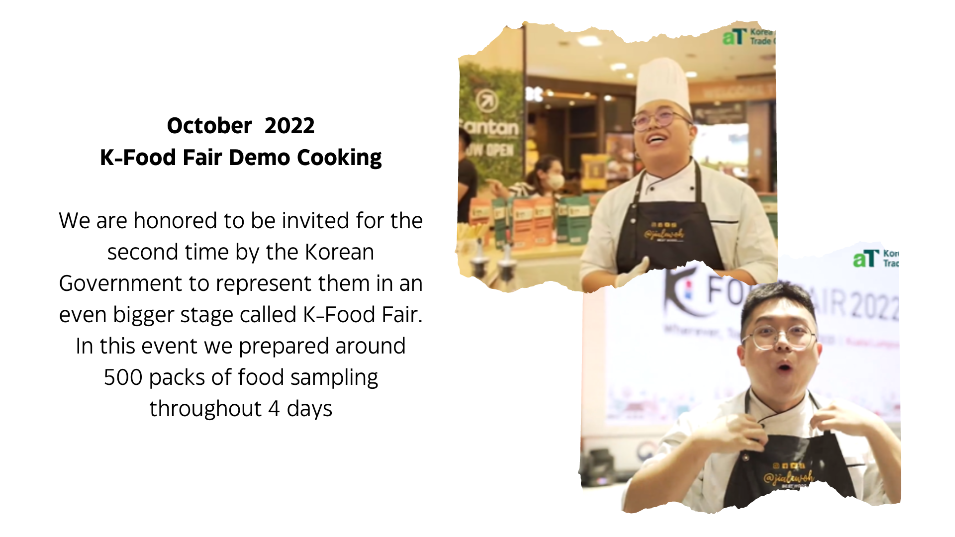 kfood fair demo cooking